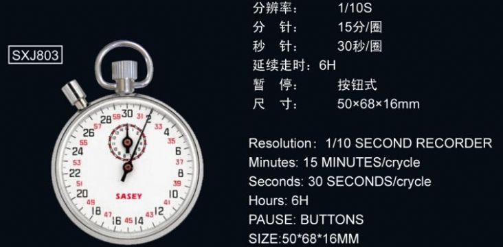 點擊查看詳細信息<br>標題：803機械秒表 閱讀次數：2644